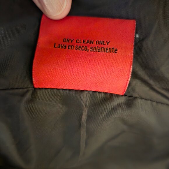 Vintage Brown and Tan Plaid Jacket - Women's XL - Picture 6 of 8